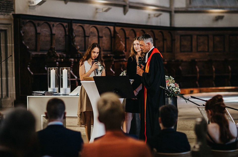 keine Hochzeit – dann eben eine Konfirmation